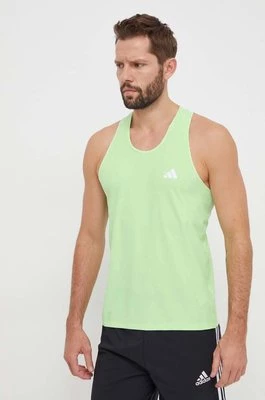 adidas Performance t-shirt do biegania Own The Run Own The Run kolor zielony IN1530