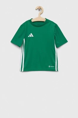 adidas Performance t-shirt dziecięcy TABELA 23 JSY kolor zielony wzorzysty