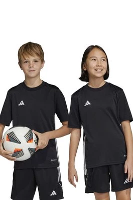 adidas Performance t-shirt dziecięcy TABELA 23 JSY Y kolor czarny wzorzysty