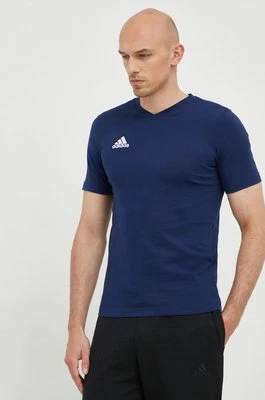 adidas Performance t-shirt Entrada 22 męski kolor granatowy gładki HC0450