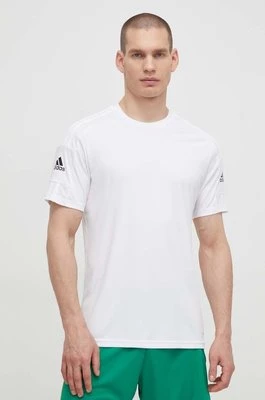 adidas Performance t-shirt męski kolor biały gładki GN5726