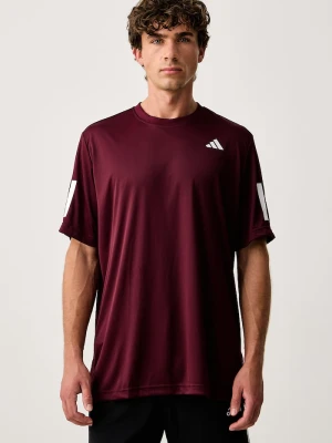 adidas Performance T-shirt sportowy męski TENNIS CLUB bordowy