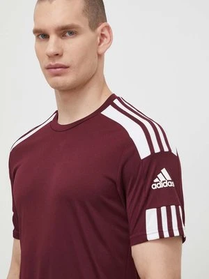 adidas Performance t-shirt Squadra 21 męski kolor bordowy gładki GN8091