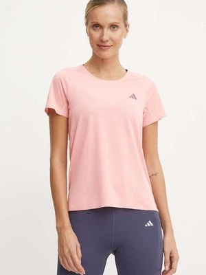 adidas Performance t-shirt treningowy Adizero kolor różowy IW3216