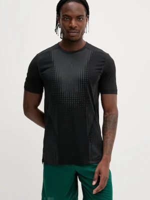 adidas Performance t-shirt treningowy Airchill męski kolor czarny wzorzysty JI8196