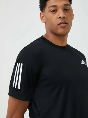 adidas Performance t-shirt treningowy Club kolor czarny gładki