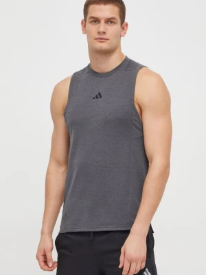 adidas Performance t-shirt treningowy Designed for Training kolor szary IS3819