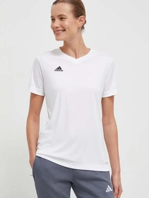 adidas Performance t-shirt treningowy Entrada 22 kolor biały HC5074