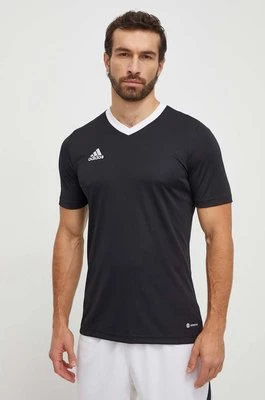 adidas Performance t-shirt treningowy Entrada 22 kolor czarny z aplikacją HE1573
