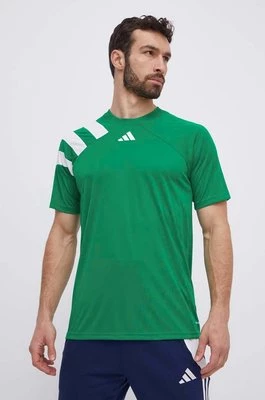 adidas Performance t-shirt treningowy Fortore 23 kolor zielony z aplikacją IT5655