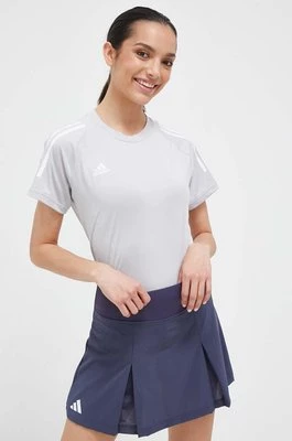 adidas Performance t-shirt treningowy Hilo kolor szary