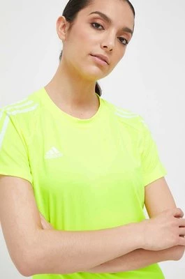 adidas Performance t-shirt treningowy Hilo kolor zielony HR6097