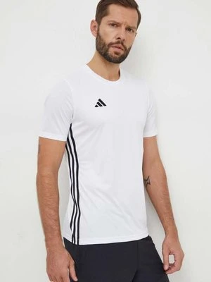 adidas Performance t-shirt treningowy Tabela 23 kolor biały z aplikacją H44526