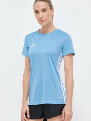 adidas Performance t-shirt treningowy Tabela 23 kolor niebieski IA9148