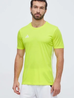 adidas Performance t-shirt treningowy Tabela 23 kolor żółty z aplikacją IB4925