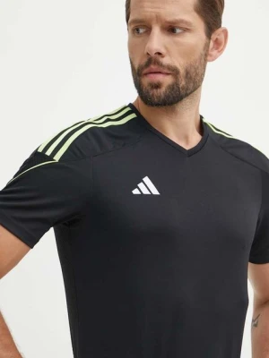 adidas Performance t-shirt treningowy Tiro 23 League kolor czarny z aplikacją IN8165