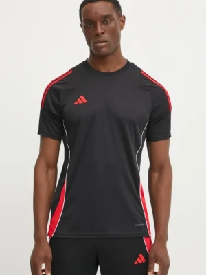 adidas Performance t-shirt treningowy Tiro 24 kolor czarny z aplikacją JP2494