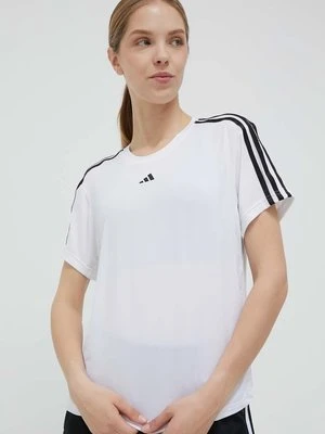 adidas Performance t-shirt treningowy Train Essentials kolor biały