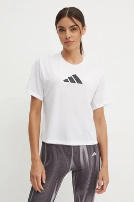 adidas Performance t-shirt treningowy Train Essentials kolor biały JG8615