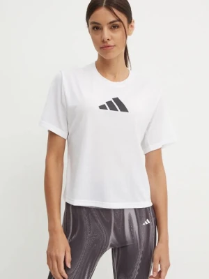 adidas Performance t-shirt treningowy Train Essentials kolor biały JG8615