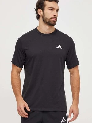 adidas Performance t-shirt treningowy Train Essentials kolor czarny gładki IC7421