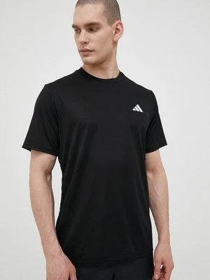 adidas Performance t-shirt treningowy Train Essentials kolor czarny gładki IC7428