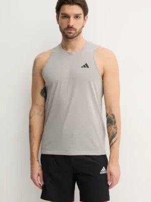 adidas Performance t-shirt treningowy Train Essentials kolor szary IC6950