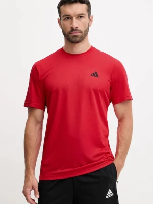 adidas Performance t-shirt treningowy Train Essentials męski kolor czerwony melanżowy JC5194