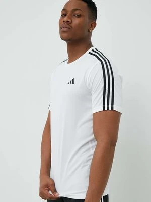 adidas Performance t-shirt treningowy Train Essentials kolor biały z aplikacją IB8151