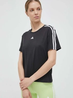 adidas Performance t-shirt treningowy Training Essentials kolor czarny IC5039