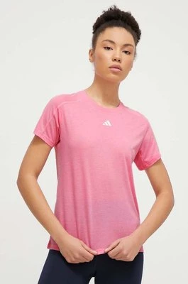 adidas Performance t-shirt treningowy Training Essentials kolor różowy IS3957