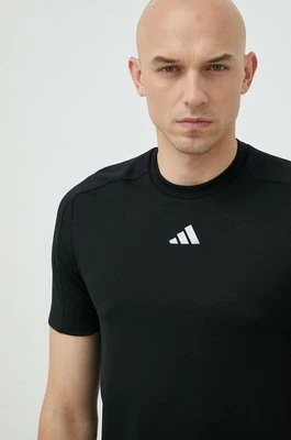 adidas Performance t-shirt treningowy Workout Entry kolor czarny gładki