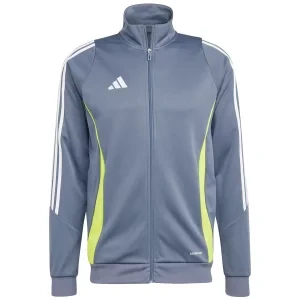 adidas Performance Tiro 24 Jacket IV6939, Męskie, Szare, bluzy, poliester, rozmiar: S