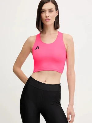adidas Performance top do biegania Adizero Essentials różowy