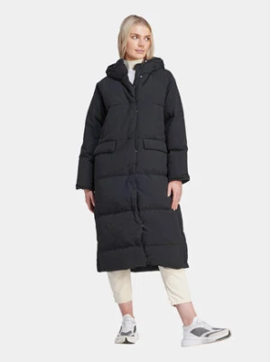 adidas Płaszcz zimowy Big Baffle Coat IK3159 Czarny Loose Fit