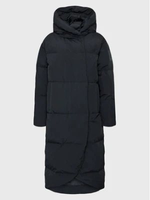 adidas Płaszcz zimowy Big Baffle Down Coat HN9937 Czarny Loose Fit