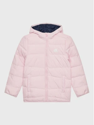 adidas Płaszcz zimowy Frosty Winter HM5237 Różowy Regular Fit