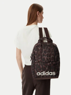 adidas Plecak ADIDAS LINEAR ESSENTIALS GRAPHIC KD2183 Brązowy