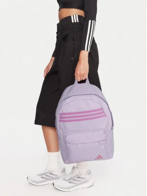 adidas Plecak Classic 3-Stripes Horizontal JZ3322 Fioletowy