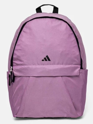 adidas plecak damski kolor fioletowy duży z nadrukiem IX3189