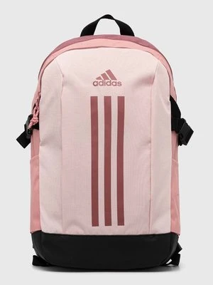 adidas plecak damski kolor różowy duży z nadrukiem IX3181