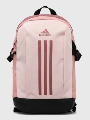 adidas plecak damski kolor różowy duży z nadrukiem IX3181