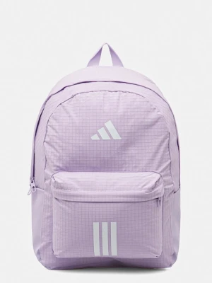 adidas plecak Essentials damski kolor fioletowy duży z nadrukiem JY0997