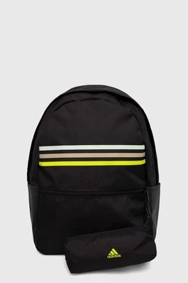 adidas plecak kolor czarny duży wzorzysty IP9846