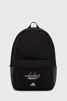 adidas plecak kolor czarny duży z nadrukiem IX6802