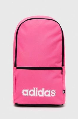adidas plecak kolor różowy duży z nadrukiem IR9824