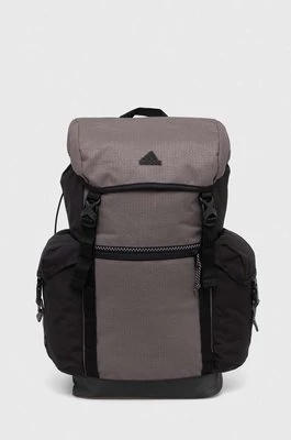 adidas plecak kolor szary duży gładki IQ0913