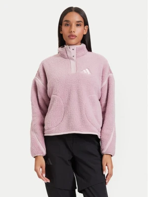 adidas Polar Terrex Multi High Pile Fleece Pullover KS2335 Różowy Regular Fit