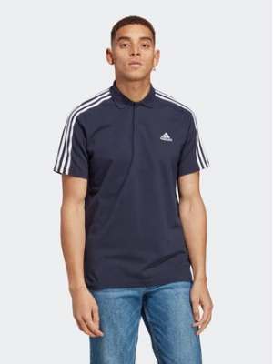 adidas Polo Essentials IC9311 Granatowy Regular Fit