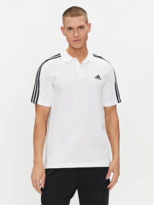 adidas Polo Essentials Piqué Embroidered Small Logo 3-Stripes Polo Shirt IC9312 Biały Regular Fit